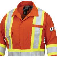 7702W Combinaison FR-Tech ignifuge/contre les arcs pour femme, Taille T-petit, Orange haute visibilit&eacute;, 10 cal/cm² Advanced Consulting and Training Ltd.