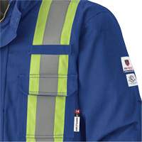 5523 Manteau de s&eacute;curit&eacute; ignifuge, Petit, Bleu royal, 58 cal/cm² Advanced Consulting and Training Ltd.