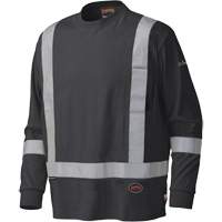 340SFA Chemise de s&eacute;curit&eacute; &agrave; manches longues ignifuge, Petit, Noir Advanced Consulting and Training Ltd.