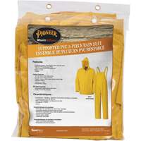577 3-Piece Rain Suit, Polyester/PVC, 6X-Large, Yellow Advanced Consulting and Training Ltd.