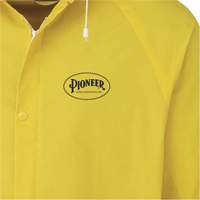 577J Rain Jacket, Polyester/PVC, Small, Yellow Advanced Consulting and Training Ltd.