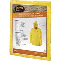 577J Rain Jacket, Polyester/PVC, Small, Yellow Advanced Consulting and Training Ltd.