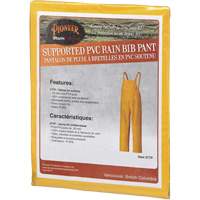 577P Storm Master&reg; Bib Pants, Small, Polyester/PVC, Yellow Advanced Consulting and Training Ltd.