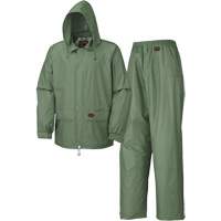 583 Rain Suit, Polyester/PVC, Small, Green Advanced Consulting and Training Ltd.