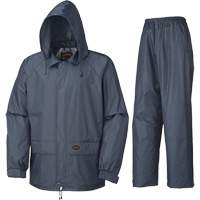 883 Rain Suit, Polyester/PVC, Small, Navy Blue Advanced Consulting and Training Ltd.