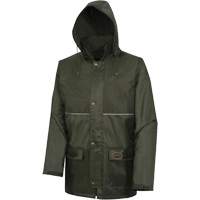 D8120J Nailhead Ripstop Tree Planter Hooded Jacket, Polyester/PVC, X-Small, Green Advanced Consulting and Training Ltd.