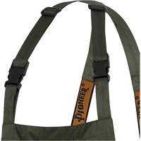 D8120P Nailhead Ripstop Tree Planter Bib Pants, X-Small, Polyester/PVC, Green Advanced Consulting and Training Ltd.
