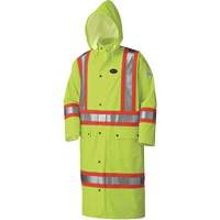5897 Manteau long imperm&eacute;able et ignifuge, Grand, Jaune lime haute visibilit&eacute; Advanced Consulting and Training Ltd.