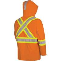 5880 Manteau de pluie ignifuge et protection contre les &eacute;clats d'arc &eacute;lectrique, T-petit, Orange haute visibilit&eacute;, 10 cal/cm² Advanced Consulting and Training Ltd.