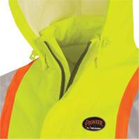 5881 Manteau de pluie ignifuge et protection contre les &eacute;clats d'arc &eacute;lectrique, T-petit, Jaune haute visibilit&eacute;, 10 cal/cm² Advanced Consulting and Training Ltd.
