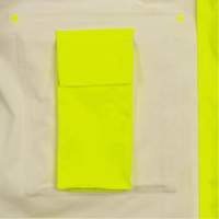 5881 Manteau de pluie ignifuge et protection contre les &eacute;clats d'arc &eacute;lectrique, T-petit, Jaune haute visibilit&eacute;, 10 cal/cm² Advanced Consulting and Training Ltd.