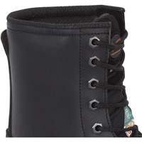 1027 Black 8" Work Boots, Leather, Steel Toe, Size 10 Advanced Consulting and Training Ltd.