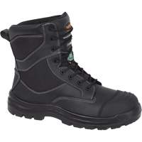 1050 Black Composite Safety Work Boots, Leather, Size 14, Impermeable Advanced Consulting and Training Ltd.