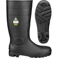 1022 Bottes de s&eacute;curit&eacute;, PVC, Embout Acier, Pointure 10, Semelle R&eacute;sistant aux perforations Advanced Consulting and Training Ltd.