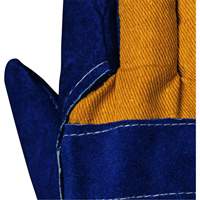 630 Blue Insulated Fitter's Gloves, One Size, Split Cowhide Palm, Boa Inner Lining Advanced Consulting and Training Ltd.