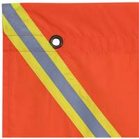 353 Drapeau avec bande r&eacute;fl&eacute;chissante, Polyester Advanced Consulting and Training Ltd.