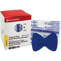 Fingertip Blue Detectable Bandages, Fingertip, Fabric Metal Detectable, Sterile Advanced Consulting and Training Ltd.