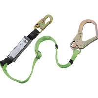 SA-5402-6A Shock Absorbing Lanyard, 6', Rebar Hook Center, Snap Hook Leg Ends, Polyester Advanced Consulting and Training Ltd.