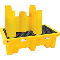 Syst&egrave;me de confinement Ultra-Drum sans drain pour 4 barils, 53" lo x 53" la x 77,8" ha, 3000 gal. US Capacit&eacute; Advanced Consulting and Training Ltd.