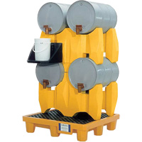 Syst&egrave;me de confinement Ultra-Drum sans drain pour 4 barils, 53" lo x 53" la x 77,8" ha, 3000 gal. US Capacit&eacute; Advanced Consulting and Training Ltd.