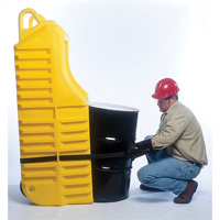Drum Dolly, 26.5" L x 26.5" W x 5" H, 800 US gal. Spill Cap. Advanced Consulting and Training Ltd.