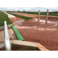 Green Ultra-Silt Dike&reg;, 7' L x 5' W Advanced Consulting and Training Ltd.