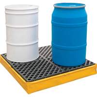 4-Drum Flexible Ultra-Spill Pallet&reg;, 66 US gal. Spill Capacity, 48" x 48" x 7" Advanced Consulting and Training Ltd.