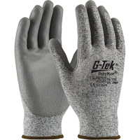 G-Tek&reg; Seamless Knit Cut-Resistant Gloves, Size X-Small, 13 Gauge, Polyurethane Coated, PolyKor&reg; Shell, ASTM ANSI Level A2/EN 388 Level B Advanced Consulting and Training Ltd.