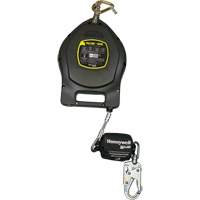 Cordage de s&eacute;curit&eacute; autor&eacute;tractable Falcon + Edge, 50', Acier galvanis&eacute;, Pivotant Advanced Consulting and Training Ltd.