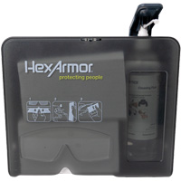 Wall Mounted Eyewear Cleaning Station, Metal, 11.8" L x 10.4" H Advanced Consulting and Training Ltd.