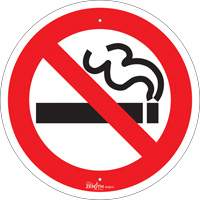 Enseigne de s&eacute;curit&eacute; conforme &agrave; la CSA - No Smoking, 12" x 12", Aluminium, Pictogramme Advanced Consulting and Training Ltd.