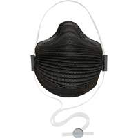 AirWave M Series Black Disposable Masks with SmartStrap&reg; & Nose Flange, N95, NIOSH Certified, Medium/Large Advanced Consulting and Training Ltd.