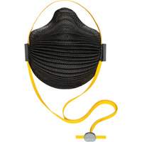 AirWave M Series Black Disposable Masks with SmartStrap&reg; & Full Foam Flange, N95, NIOSH Certified, Medium/Large Advanced Consulting and Training Ltd.