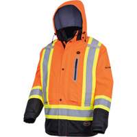 5407 Manteau de s&eacute;curit&eacute; imperm&eacute;able, isol&eacute;e et chauff&eacute;e, Hommes, Petit, Orange haute visibilit&eacute; Advanced Consulting and Training Ltd.