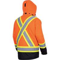 5407 Manteau de s&eacute;curit&eacute; imperm&eacute;able, isol&eacute;e et chauff&eacute;e, Hommes, Petit, Orange haute visibilit&eacute; Advanced Consulting and Training Ltd.
