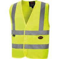 6886 High-Visibility Tricot Safety Vest, High Visibility Lime-Yellow, Small, Polyester Advanced Consulting and Training Ltd.