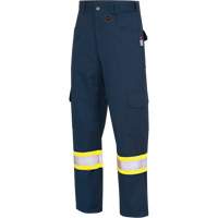 7764 Pantalons de s&eacute;curit&eacute; ignifuges et r&eacute;sistants aux arcs &eacute;lectriques &agrave; haute visibilit&eacute; 88/12 FR-Tech, 30, x 32, Bleu marin Advanced Consulting and Training Ltd.
