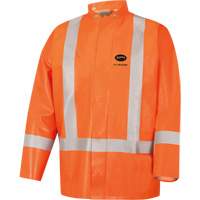 5990J Manteau de s&eacute;curit&eacute; imperm&eacute;able tr&egrave;s robuste ignifuge et r&eacute;sistant aux arcs &eacute;lectriques, Petit, Orange haute visibilit&eacute;, 11 cal/cm² Advanced Consulting and Training Ltd.