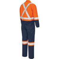 7702BBT Combine de s&eacute;curit&eacute; deux tons FR-Tech, Taille 40 (grand taille), Bleu marin/Orange, 10 cal/cm² Advanced Consulting and Training Ltd.