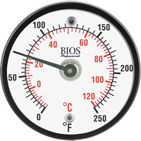 Magnetic Surface Thermometer, Non-Contact, Analogue, 0-250°F (-20-120°C) Advanced Consulting and Training Ltd.