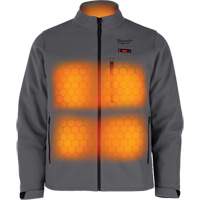 M12 Heated Toughshell Jacket (Jacket Only), Men's, Medium, Grey Advanced Consulting and Training Ltd.