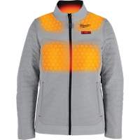 M12 Heated Axis Jacket with Battery, Women's, Small, Grey Advanced Consulting and Training Ltd.