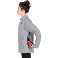 M12 Heated Axis Jacket with Battery, Women's, Small, Grey Advanced Consulting and Training Ltd.