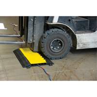 Protecteur de c&acirc;bles en polyur&eacute;thane, 5 canaux, 35,43" lo x 19,69" la x 2" h Advanced Consulting and Training Ltd.