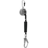 C&acirc;ble de limiteur de chute personnel 36CLS V-TEC, 10', Acier galvanis&eacute;, Pivotant Advanced Consulting and Training Ltd.