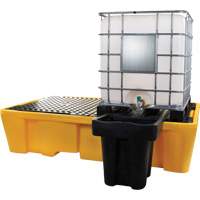 Double palette de d&eacute;versements IBC, Capacit&eacute; de d&eacute;versement 317 gal. US, 89" x 57" x 23" Advanced Consulting and Training Ltd.