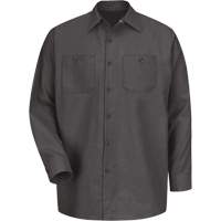 Long Sleeve Industrical Work Shirt, Men's, Medium, Charcoal Advanced Consulting and Training Ltd.