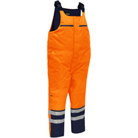 Bisley&reg; Extreme Cold Bib Overall, Polyester, Small, High Visibility Orange Advanced Consulting and Training Ltd.