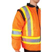 Waterproof 7-in-1 Winter Parka, High Visibility Orange, Medium Advanced Consulting and Training Ltd.