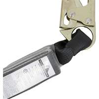SA-5200-2.5 Shock Absorbing Lanyard, 2.5', Snap Hook Center, Snap Hook Leg Ends, Polyester Advanced Consulting and Training Ltd.
